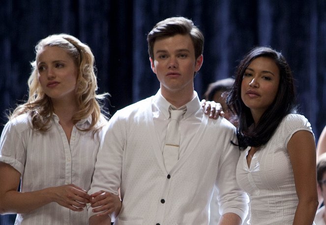 Glee - Z filmu - Dianna Agron, Chris Colfer, Naya Rivera