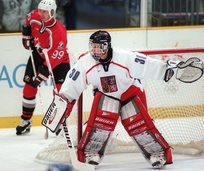 Nagano 1998 - hokejový turnaj století - Kuvat elokuvasta - Wayne Gretzky, Dominik Hašek