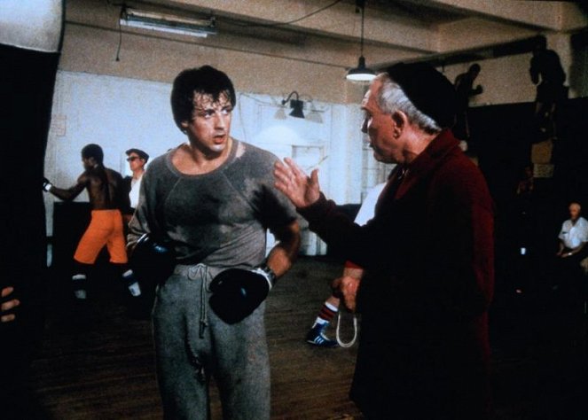 Rocky - Do filme - Sylvester Stallone, Burgess Meredith