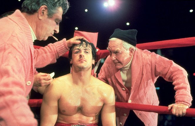 Rocky - Kuvat elokuvasta - Al Silvani, Sylvester Stallone, Burgess Meredith