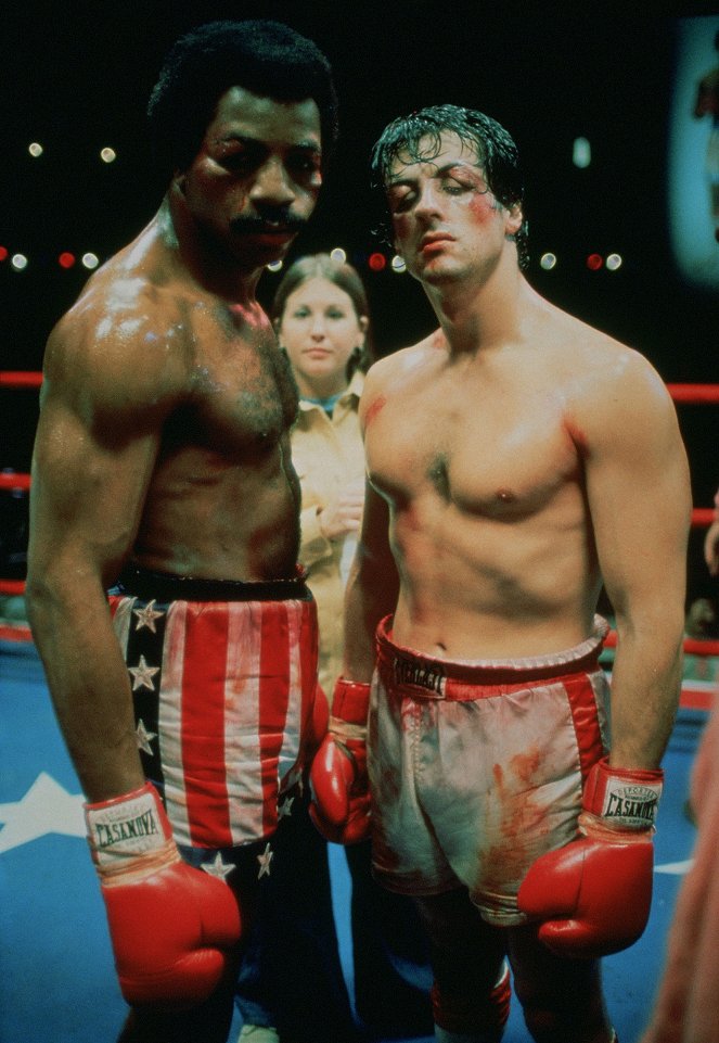 Rocky - Z filmu - Carl Weathers, Sylvester Stallone