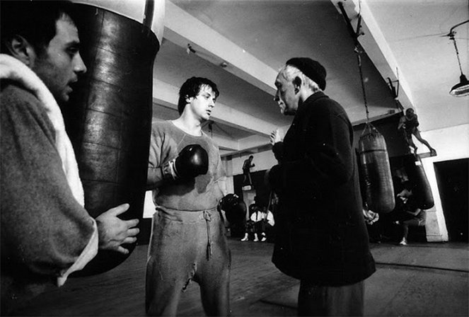 Rocky - Photos - Jimmy Gambina, Sylvester Stallone, Burgess Meredith