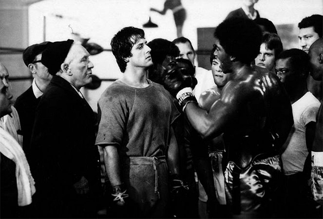 Rocky - Filmfotos - Burgess Meredith, Sylvester Stallone, Stan Shaw