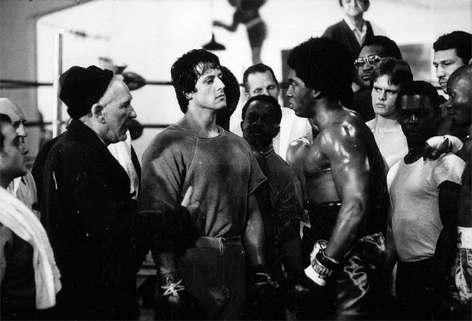 Rocky - Z filmu - Burgess Meredith, Sylvester Stallone, Stan Shaw