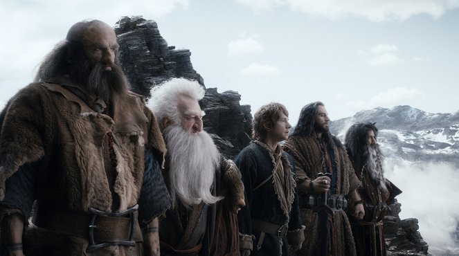 A hobbit - Smaug pusztasága - Filmfotók - Graham McTavish, Ken Stott, Martin Freeman, Richard Armitage, William Kircher