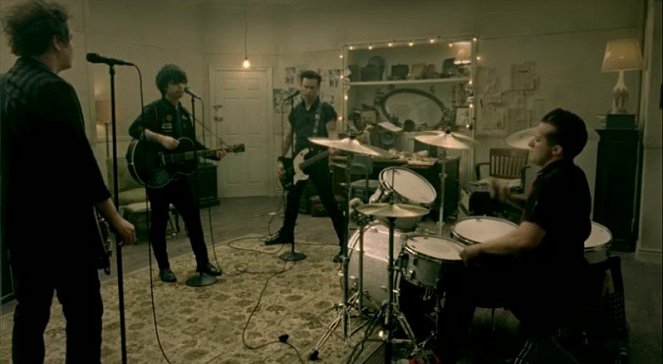 Green Day - 21 Guns - Kuvat elokuvasta - Billie Joe Armstrong, Mike Dirnt, Tre Cool