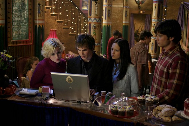 Smallville - Vražedný e-mail - Z filmu - Allison Mack, Ian Somerhalder, Kristin Kreuk, Tom Welling