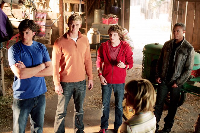 Smallville - Justice - Do filme - Tom Welling, Alan Ritchson, Kyle Gallner, Lee Thompson Young