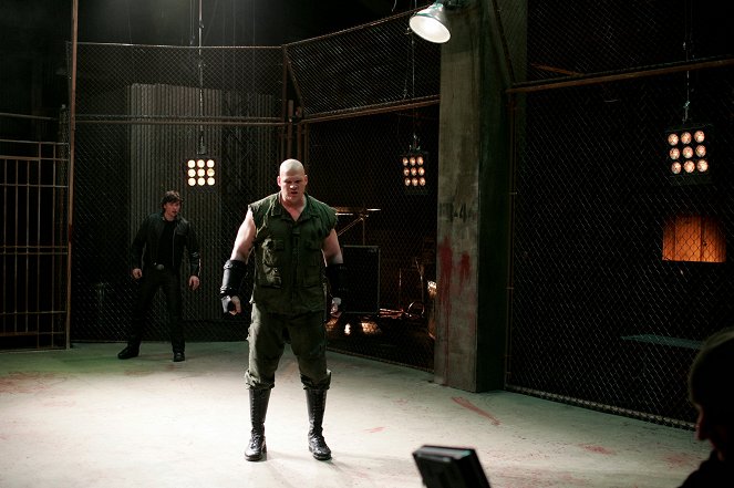 Smallville - Combat - Photos - Tom Welling, Glenn Jacobs