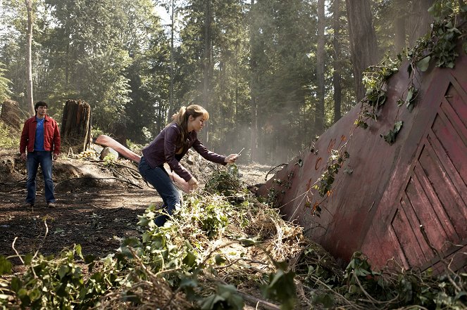 Smallville - Season 7 - Kara - Photos - Tom Welling, Erica Durance
