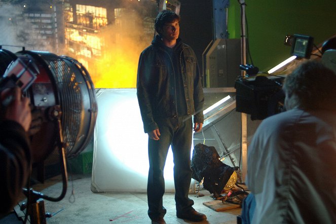 Smallville - Bosszú - Forgatási fotók - Tom Welling