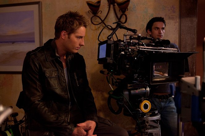 Smallville - Dominion - Dreharbeiten - Justin Hartley