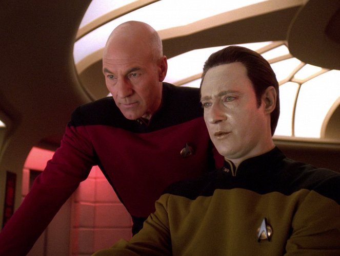 Star Trek: The Next Generation - Season 7 - All Good Things... - Photos - Patrick Stewart, Brent Spiner