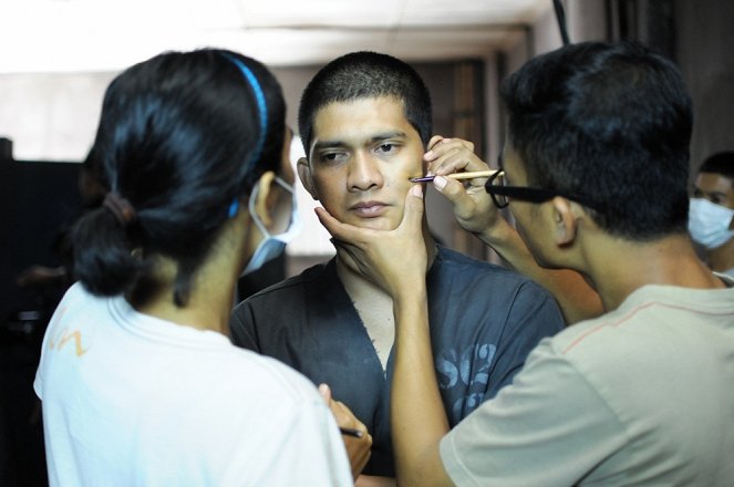 The Raid - Redenção - De filmagens - Iko Uwais