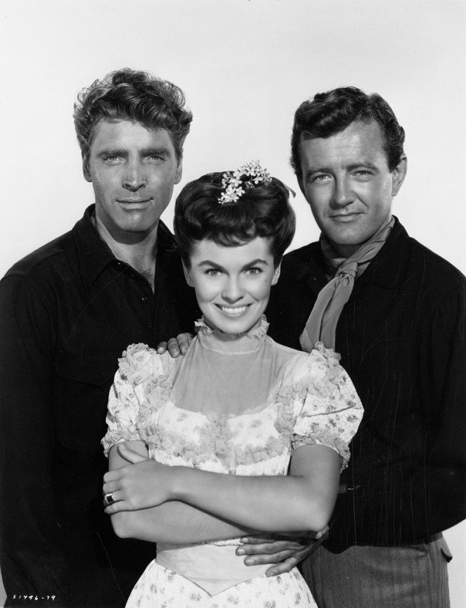 A bosszú völgye - Promóció fotók - Burt Lancaster, Joanne Dru, Robert Walker