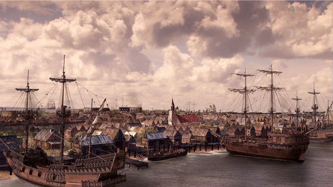 Hříšné město pirátů - Z filmu