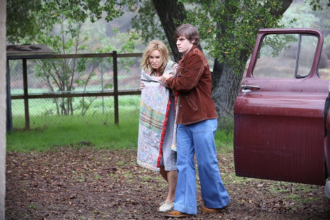 American Horror Story - Asylum - Van film - Jessica Lange, Evan Peters