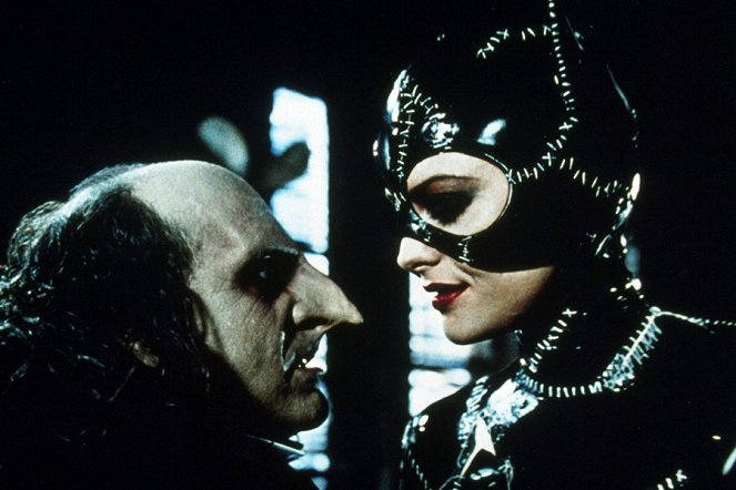 Batmans Rückkehr - Filmfotos - Danny DeVito, Michelle Pfeiffer