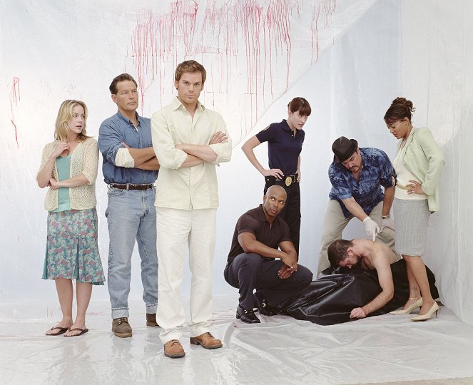 Dexter - Promoción - Julie Benz, James Remar, Michael C. Hall, Erik King, Jennifer Carpenter, Luna Lauren Velez, David Zayas