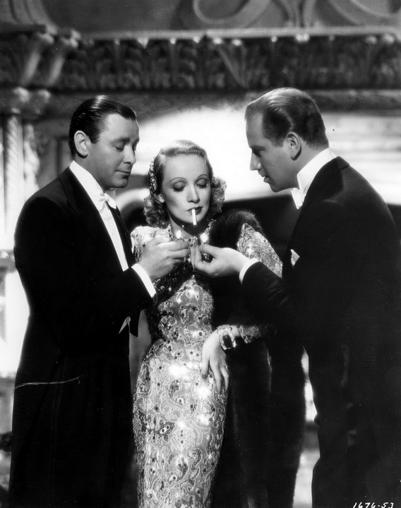 Ángel - De la película - Herbert Marshall, Marlene Dietrich, Melvyn Douglas