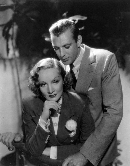 Pokušení - Z filmu - Marlene Dietrich, Gary Cooper