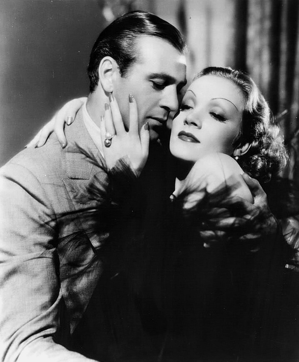 Pokušení - Z filmu - Gary Cooper, Marlene Dietrich