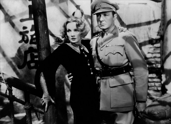 Shanghain pikajuna - Kuvat elokuvasta - Marlene Dietrich, Clive Brook