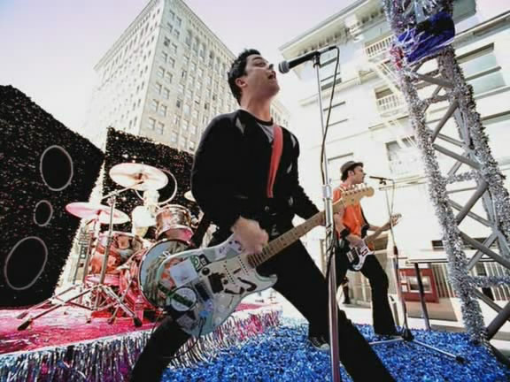 Green Day - Minority - Filmfotos - Billie Joe Armstrong, Mike Dirnt