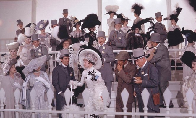 My Fair Lady - Filmfotók - Jeremy Brett, Audrey Hepburn, Rex Harrison, Wilfrid Hyde-White
