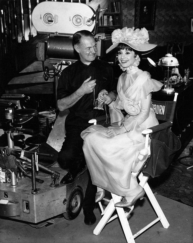 My Fair Lady - Dreharbeiten - Harry Stradling Sr., Audrey Hepburn