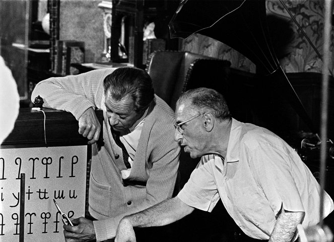 My Fair Lady - Dreharbeiten - Rex Harrison, George Cukor