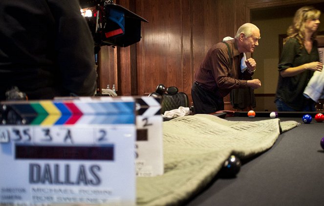 Dallas - Dreharbeiten - Larry Hagman