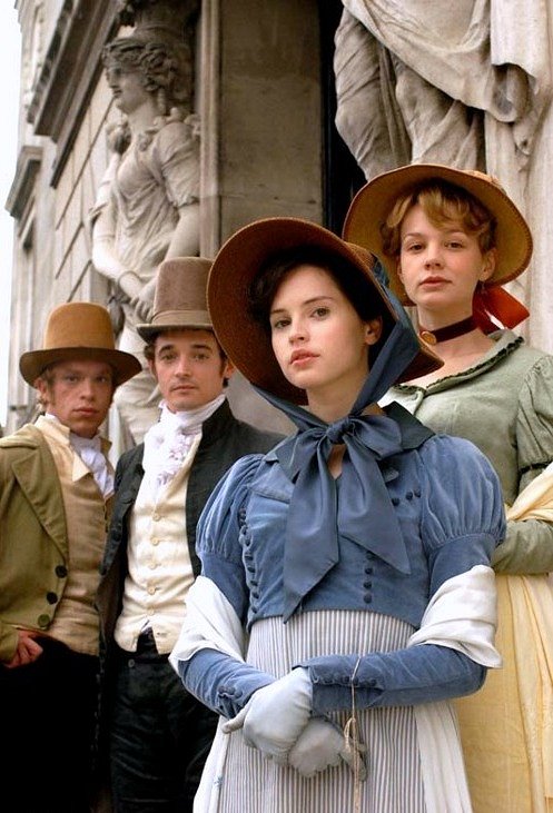 Jane Austen's Northanger Abbey - Werbefoto - William Beck, Hugh O'Conor, Felicity Jones, Carey Mulligan