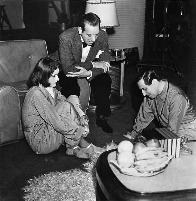 Ninotschka - Dreharbeiten - Greta Garbo, Melvyn Douglas, Ernst Lubitsch