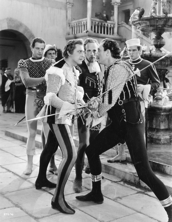 Romeo a Julie - Z filmu - Reginald Denny, John Barrymore, Leslie Howard, Basil Rathbone
