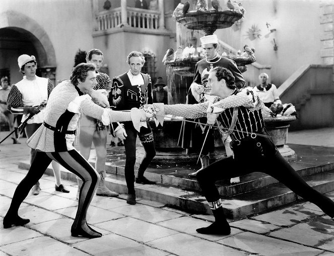 Romeo a Julie - Z filmu - John Barrymore, Reginald Denny, Leslie Howard, Basil Rathbone