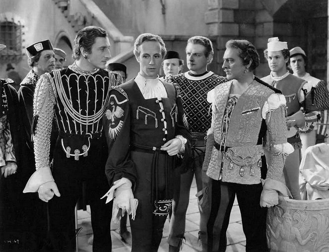 Romeo and Juliet - Do filme - Basil Rathbone, Leslie Howard, Reginald Denny, John Barrymore