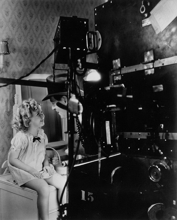 Baby Take a Bow - De filmagens - Shirley Temple