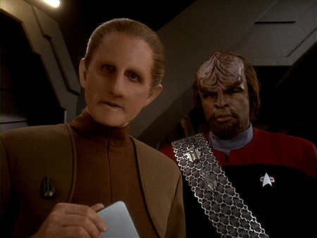 Star Trek: Deep Space Nine - Season 4 - Photos - Rene Auberjonois, Michael Dorn