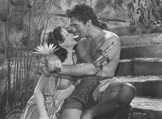 Samson i Dalila - Z filmu - Hedy Lamarr, Victor Mature