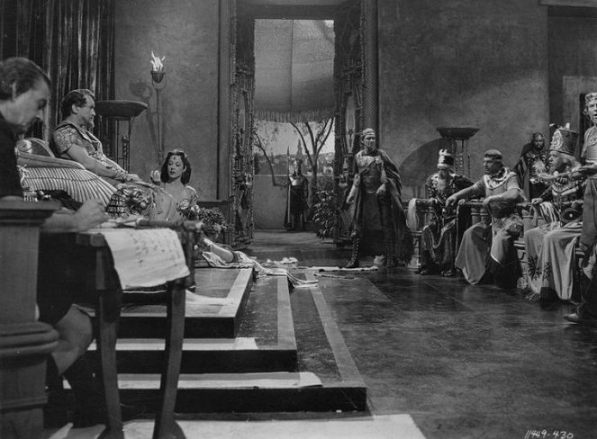 Samson & Dalila - Z filmu - George Sanders, Hedy Lamarr