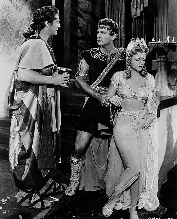 Sansão e Dalila - Do filme - Victor Mature, Henry Wilcoxon, Angela Lansbury