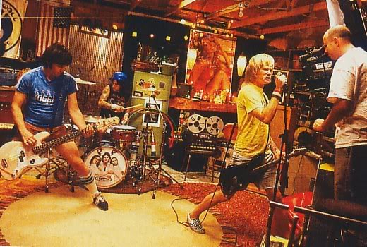 Blink 182: First Date - Kuvat kuvauksista - Mark Hoppus, Travis Barker, Thomas DeLonge