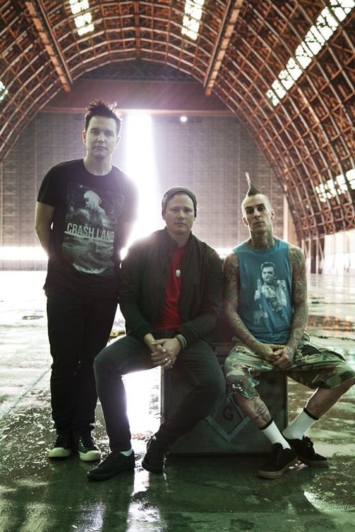 Blink 182: After Midnight - Dreharbeiten - Mark Hoppus, Thomas DeLonge, Travis Barker