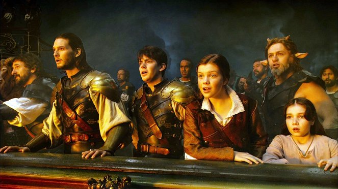 Narnia Krónikái 3. - A Hajnalvándor útja - Filmfotók - Ben Barnes, Skandar Keynes, Georgie Henley