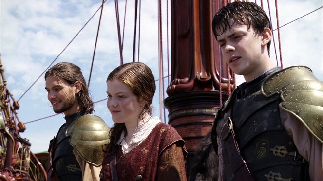 Las crónicas de Narnia: La travesía del Viajero del Alba - De la película - Ben Barnes, Georgie Henley, Skandar Keynes