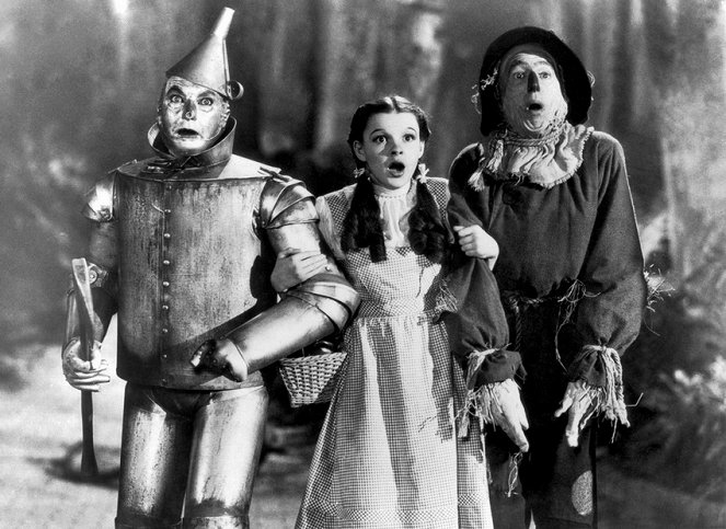 Der Zauberer von Oz - Filmfotos - Jack Haley, Judy Garland, Ray Bolger
