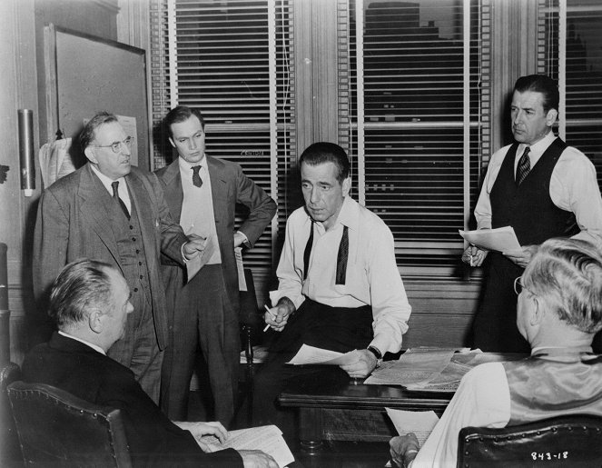 Deadline - U.S.A. - Z filmu - Ed Begley, Humphrey Bogart