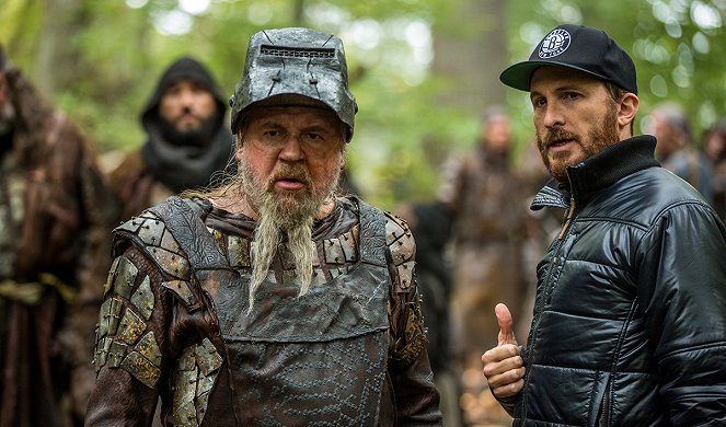 Noé - Tournage - Ray Winstone, Darren Aronofsky