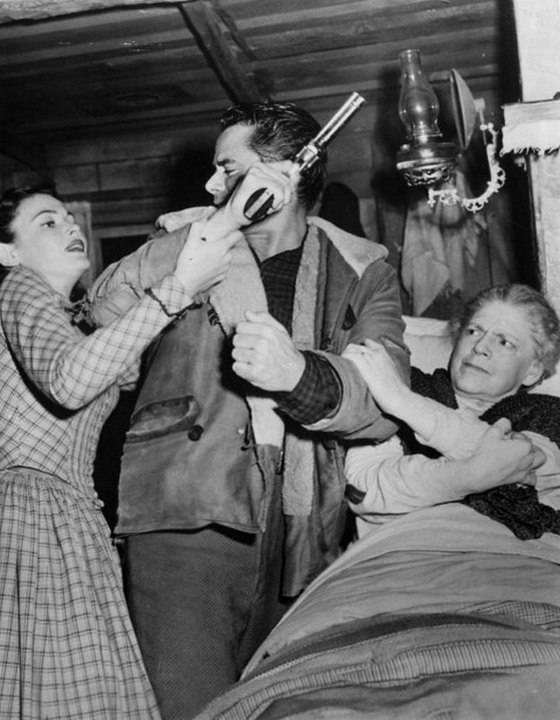 Pueblo sin hombres - De la película - Gene Tierney, Glenn Ford, Ethel Barrymore